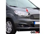 Modanatura Fari Per Ford Tourneo Courier 2014-2024 Cromo