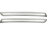 Strisce Catarifrangenti Per Portellone Posteriore Per Vw T6 T6.1 Transporter 2015-24 Doppia Porta Cromo