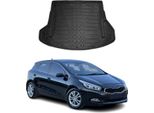 Rivestimento Del Bagagliaio Per Kia Ceed Estate 2012-2018 In Gomma Tpe Nero