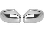 Tappi Degli Specchietti Coprispecchietto Per Vw Caddy 2015-2020 Cromo Abs Argento 2 Pz