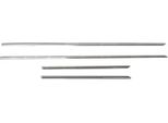Modanatura Porta Laterale Per Ssangyong Kyron 2007-2014 In Acciaio Inox Cromato 4X