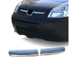 Modanature Griglia Radiatore Modanature Griglia Per Peugeot Partner 2003-2009 Cromo Argento 2X