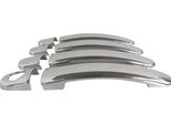 Coperchio Maniglia Porta Tappi Maniglia Per Vw Tiguan 2007-2016 4 Porte Cromo Abs Argento 8X