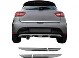 Modanatura Del Fanale Posteriore Per Renault Clio 2012-2019 Acciaio Inox Inferiore Scuro