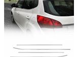 Modanature Per Finestre Per Kia Venga 2010-2025 Acciaio Inox Cromo 4Pcs