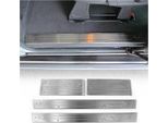 Soglie Delle Porte Per Ford Transit Custom 2013-2024 In Acciaio Inox 4X