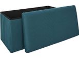 Howhomely Pouf Sgabello Blu 76 X 38 X 38 Cm Puff