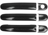 Coprimaniglia Per Vw Caddy 2003-2015 3 Porte In Fibra Di Carbonio Nero 6X