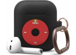 Elago Custodia AW6 Hang Case Per Airpods 1 E 2, Nera