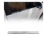 Modanature Per Finestre Per Vw Caddy 2015-2020 In Acciaio Inox Scuro 2Pcs