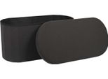 Howhomely Pouf Nero Pouf 76 X 38 X 38 Cm Pouf