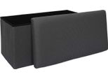 Howhomely Pouf Grigio Pouf 76 X 38 X 38 Cm