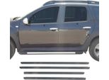 Modanature Per Finestre Per Dacia Duster 2010-2018 In Acciaio Inox Scuro 4Pcs