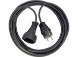 Brennenstuhl Cavo Di Prolunga In Plastica Di Qualità 3M Nero H05VV-F 3G1,5, 1165430