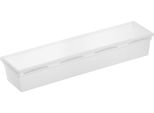 Rotho Basic Ordnungsbox Modulare 30 X 8 Cm FüR Schubladen, Kunststoff (Pp) Bpa-Frei, Trasparente, (30,0 X 8,0 X 5,0 Cm)