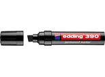 Edding 390-001 390 Marcatore Permanente - Ricaricabile, Circa 4 - 12 Mm, Nero