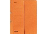 Falken 80000516 ÖSenhefter - A4 1/2 Vorderdeckel Kfm. Heftung, Orange, Manilakarton, 250 G/Qm