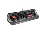 A4Tech G800V, Tastiera Cz, Da Gioco, Resistente All'acqua Di Tipo Cablato (Usb), Nero