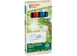 Edding 32 Ecoline Pennarelli Per Lavagna A Fogli Mobili Assortiti (Confezione Da 4)