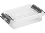 Sunware H6162002 Contenitore Q-Line 0,2 L Trasparente 11,3 X 7,8 X 2,9 Cm