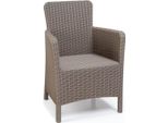 Keter Poltrona Da Giardino Trenton Cappuccino 226454