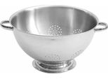 Stalgast Scolapasta Rotondo In Acciaio Inox 36 Cm - Manici - Scolapasta Per Cucina - Opaco