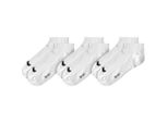 Erima Formazione 3-Pack Calzini Sportivi Uomo Bambini Bianco Nero Taglia 35-38