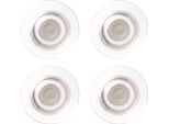Nobo Magnete 1904116 Glasklar 4 St./Pack.