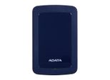Adata Hdd Ext HV300 1TB Blue External Hard Drive 1000 Gb Black