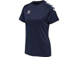 Hummel Hmlcore Xk Core Poly Tee S/S Donna, Marine, S