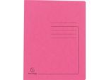 Exacompta 39987E Schnellhefter - A4, 350 Blatt, Colorspan-Karton, 355 G/Qm, Rosa