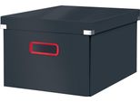 Leitz 53480089 Leitz Click & Store Cosy Aufbewahrungsbox 18,5 L Grau 28,1 X 37,0 X 20,0 Cm