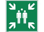 Hinweisschild Sammelstelle Iso 7010 400X400Mm Pvc