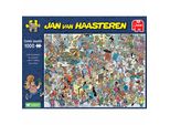 Jumbo Spiele Jan Van Haasteren - Parrucchiere, Puzzle, Puzzle Per Adulti, Puzzle, 1000 Pezzi, 20070