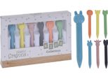 Pastelli A Cera Funny Set 6 Pezzi, Mix Di Colori