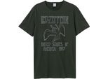 Amplified - Maglietta "Usa Tour 77"" Per Uomo/Donna Unisex GD772 (Xs) (Charcoal)"