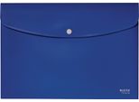 10X Leitz 46780035 Tasche Portadocumenti Riciclare Din A4 Blu Con Grana