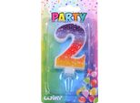 Candela Party Numero 2 Stelle