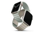 Uniq Pasek Revix Apple Watch Series1/2/3/4/5/6/7/8/9/Se/Se2 38/40/41Mm. Magnetico Reversibile Zielony-BeżOwy/Sage-Beige