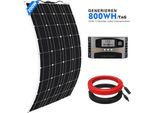 200W 12V Flessibile Monocristallino Pannello Solare Modulo Solare Set Solare Fotovoltaico