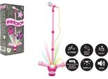 Teddies Microfono Per Karaoke Con Supporto Rosa