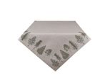 Tovaglia Clayre & Eef 130X180 Cm Beige Verde Cotone Abete