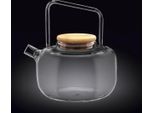 Teiera Wilmax 1000 Ml In Vetro Resistente Al Calore Con Filtro In Acciaio Inox WL-888821/A