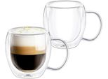 Wilmax Tazza A Doppia Parete 250 Ml Set Di 2 WL-888746/A2