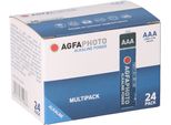 Agfaphoto Batteria Alcalina Micro Aaa LR03 1,5V 24 Pezzi