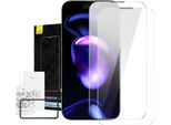 Baseus Crystal Tempered Glass Dust-Proof 0.3Mm For Iphone 14 Pro Max (2Pcs)