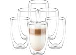 Wilmax Bicchiere A Doppia Parete 400 Ml (Set Di 6) WL-888734/A6
