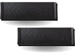 Set Di 2 Piatti Da Portata Wilmax Nero Antigraffio Lavabile In Lavastoviglie WL-661102/A2