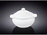Wilmax Casseruola Con Coperchio, 620 Ml, Porcellana, WL-997015/1C