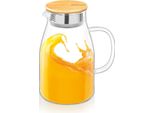 Caraffa Wilmax Da 1,9 Litri Con Coperchio In Bambù WL-888216/A
